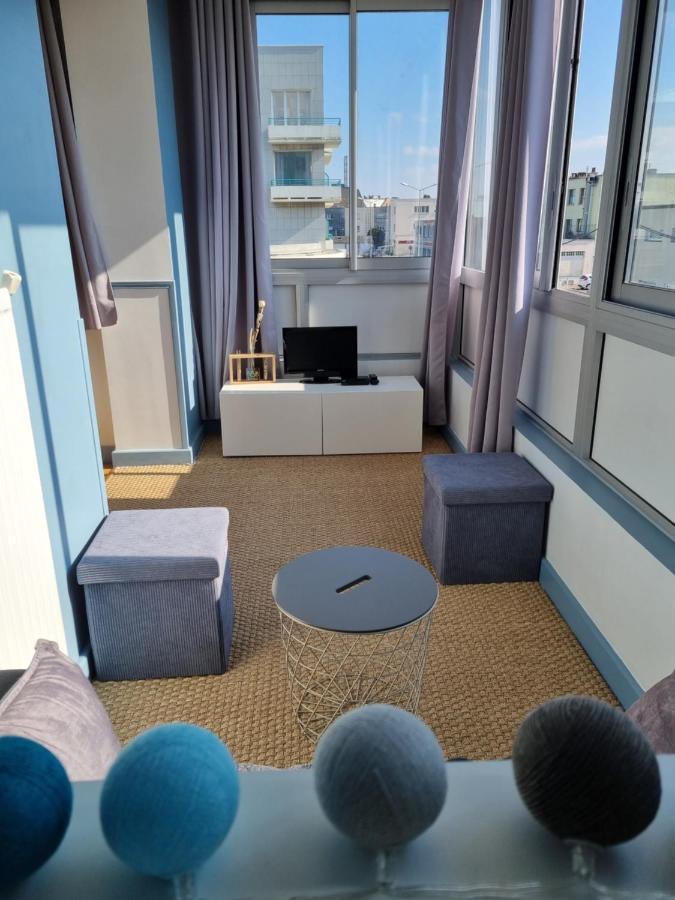 Studio Malouin - Sur La Digue De Malo Les Bains Avec Vue Sur Mer Exterior photo